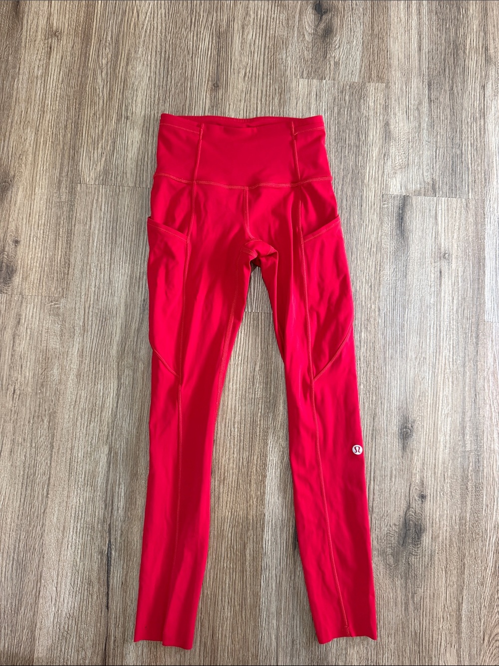 Lululemon Red Leggings